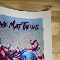 Dodo - 2021 BioWorkz Poster Dave Matthews Band Pink Gig Posters