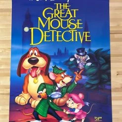 Sold Out Posters The Great Mouse Detective - 1986 Video Promo Movie Poster Original Vintage