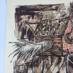 Besnard Lakes, Handsome Furs - 2007 Dan Grzeca Poster Chicago, IL Schubas