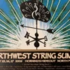 Northwest String Summit - 2006 Brian Langeliers Poster Plains, OR Horning's Hideout Gig Posters