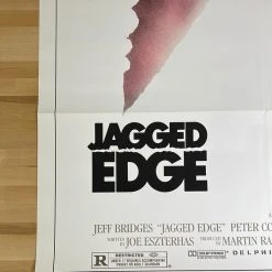 Sold Out Posters Jagged Edge - 1985 One Sheet Movie Poster Original Vintage 27x41