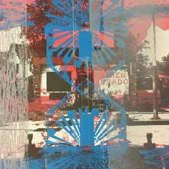 Dinosaur Jr - 2008 Dan MacAdam Crosshair Poster Cambridge, MA Middle East