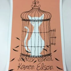 Karen Elson - 2010 Todd Slater Poster European U.S Tour Gig Posters