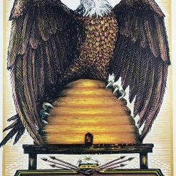 The Avett Brothers - 2014 Zeb Love Poster Salt Lake City, UT, Red Butte Garden