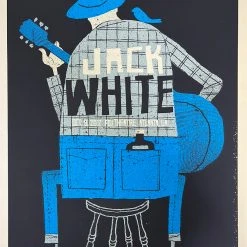 Jack White - 2012 Methane Poster Atlanta, GA Fox Theatre Gig Posters