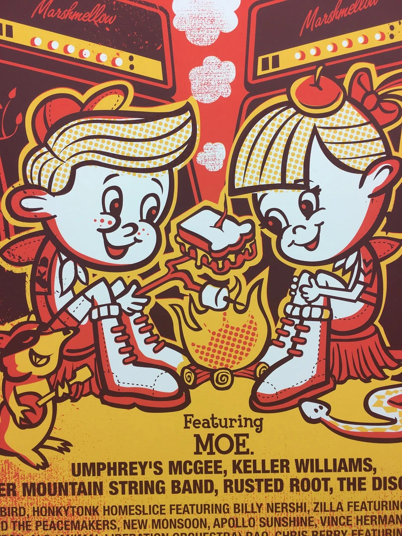 Moe. - 2006 Methane Studios Poster Chillicothe, IL Three Sisters Park Summer Cam 4 Moe. - 2006 Methane Studios Poster Chillicothe, IL Three Sisters Park Summer Cam