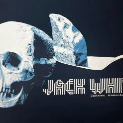 Gig Posters Jack White - 2012 Jay Shaw Poster Dublin, Ireland O2 Arena
