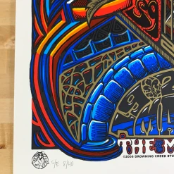 Jam In The Dam - 2006 Jeff Wood X/40 Poster Amsterdam, NED Melkweg