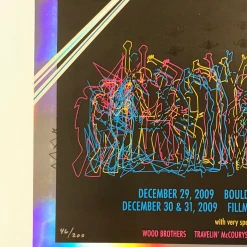 Yonder Mountain String Band - 2009 Art-i-fact Poster, CO Fillmore 13 Yonder Mountain String Band - 2009 Art-i-fact Poster, CO Fillmore