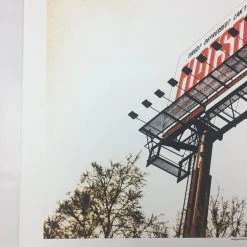 Flatstock 20 - 2009 Dan MacAdam Crosshair Poster Austin, TX Austin Convention Ce Gig Posters