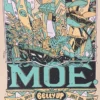 Moe - 2018 Tyler Stout Poster Solana Beach, CA Belly Up