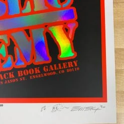 Public Enemy - 2020 Emek Poster Foil With Date The Terrordome, CO Colorado