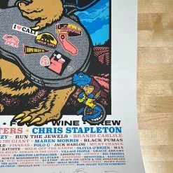 BottleRock Festival - 2021 Ames Brothers Poster Napa, CA 1st