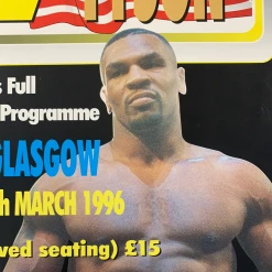 Sold Out Posters Boxing - 1996 Poster Frank Bruno Vs. Mike Tyson Las Vegas, NV MGM