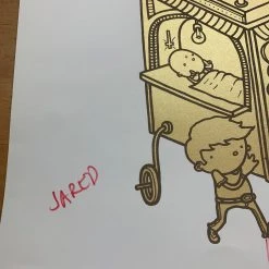 Melvins - 2007 Budai Poster St. Louis, MO Pop's Band Signed Gig Posters 9 Melvins - 2007 Budai Poster St. Louis, MO Pop's Band Signed Gig Posters