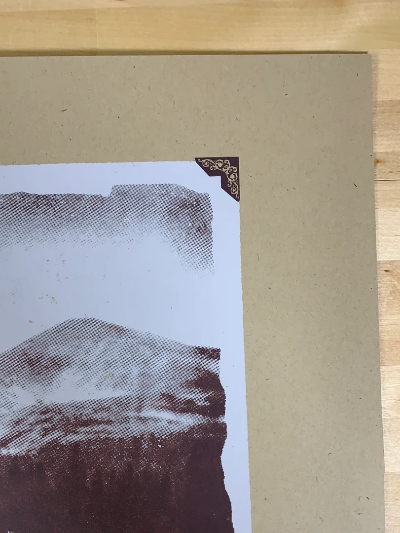 Colorado Yonder Mountain String Band - 2005 Table 2 Press Poster Boulder, CO Theater 6 Colorado Yonder Mountain String Band - 2005 Table 2 Press Poster Boulder, CO Theater