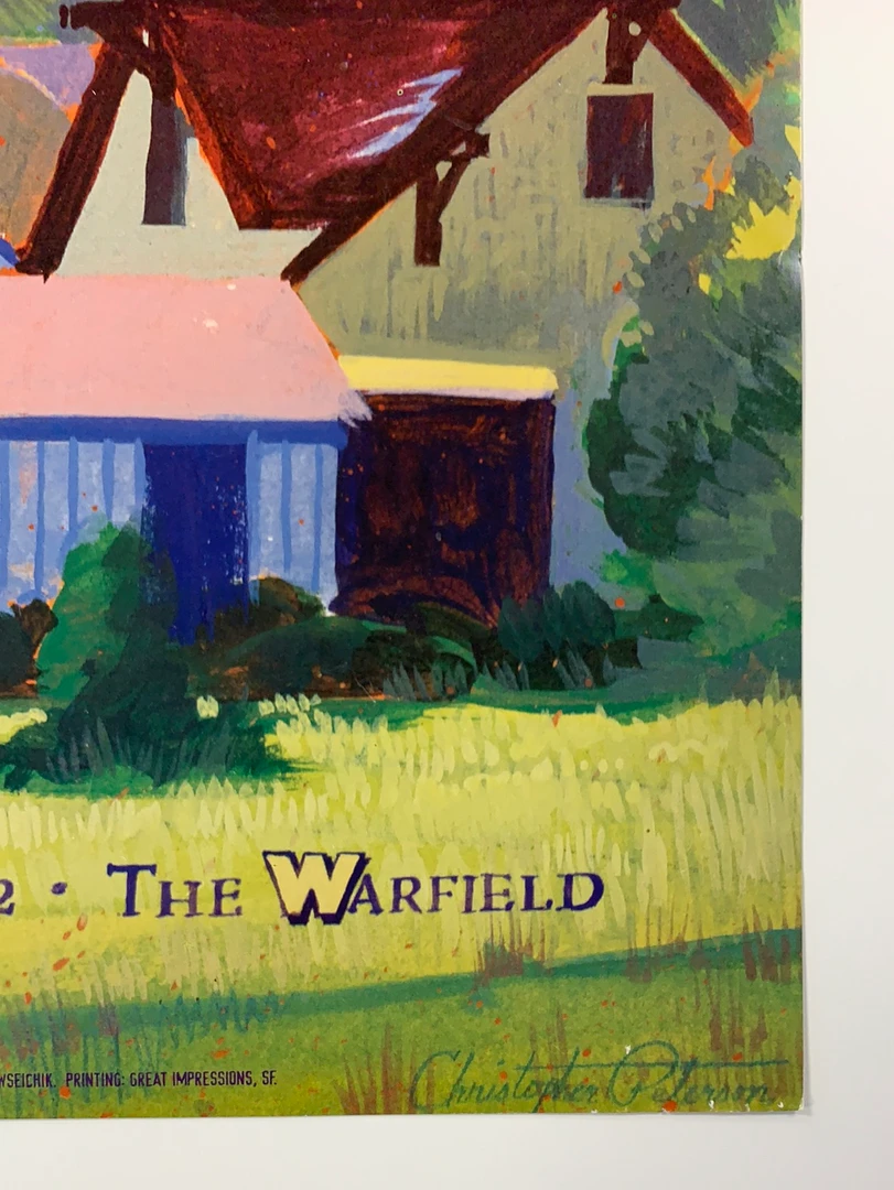 Bonnie Raitt - 2002 Christopher Peterson Poster The Warfield Theatre San Fran 1st Gig Posters 7 Bonnie Raitt - 2002 Christopher Peterson Poster The Warfield Theatre San Fran 1st Gig Posters