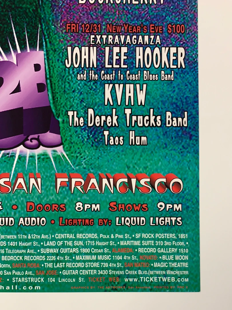 The Artworks MHP 81 Danzig - 1999 Poster Maritime Hall San Fran 1st Gig Posters 7 The Artworks MHP 81 Danzig - 1999 Poster Maritime Hall San Fran 1st Gig Posters