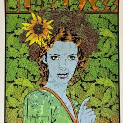 Colorado Greensky Bluegrass - 2017 Chuck Sperry Poster Red Rocks Morrison, CO AUTOGRAPHED