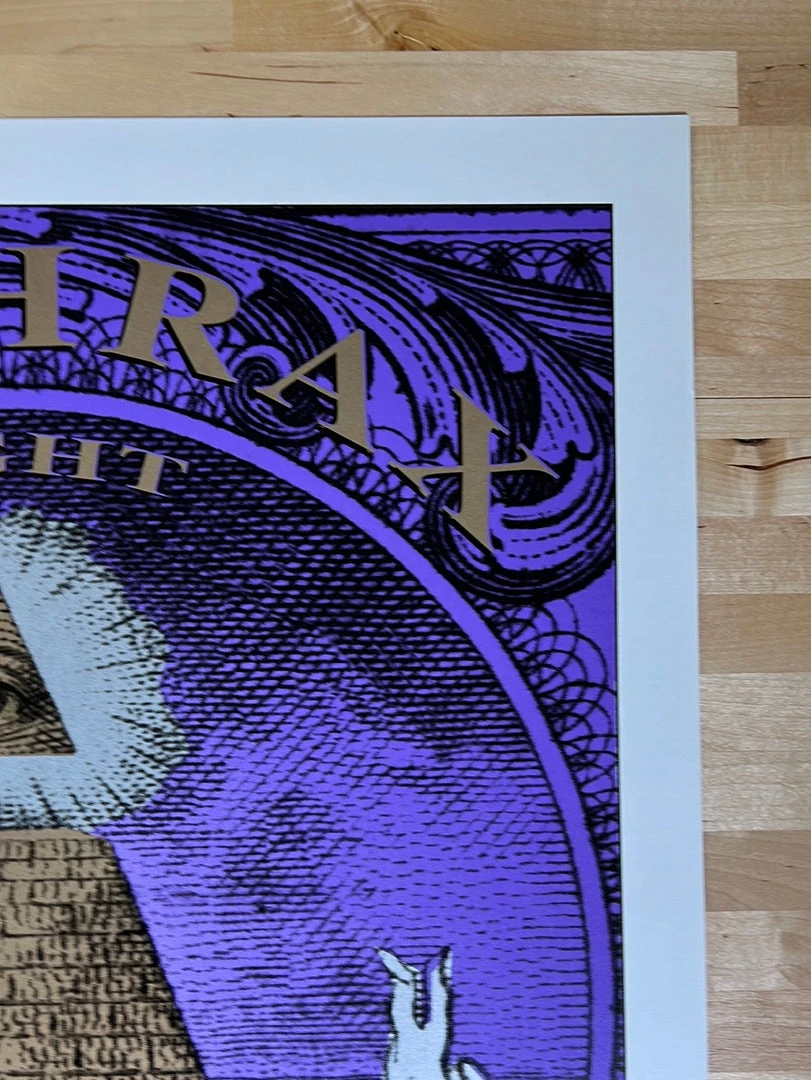 Gig Posters Anthrax - 1994 Matt Getz Poster Hollywood, Fresno, CA 6 Gig Posters Anthrax - 1994 Matt Getz Poster Hollywood, Fresno, CA