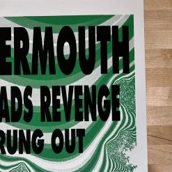 Gig Posters Guttermouth - 1995 Matt Getz Poster Hollywood, CA The Roxy
