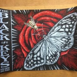 Black Keys - 2019 Todd Slater Poster Denver, CO Pepsi Center Colorado