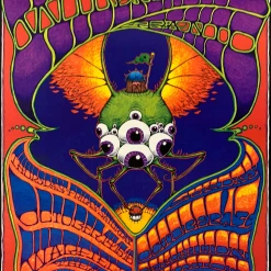 BGP 221 Widespread Panic - 1999 Dave Huckins The Warfield Theatre San Fran 1st Gig Posters