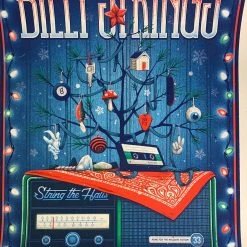 Half Hazzard Press Billy Strings - 2020 Half Hazard Poster String The Halls Gig Posters
