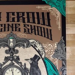 Old Crow Medicine Show - 2016 Status Serigraph Poster Nashville, TN