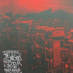 The Westies - 2008 Daniel Danger Poster Southbridge, MA Dark Horse Tavern