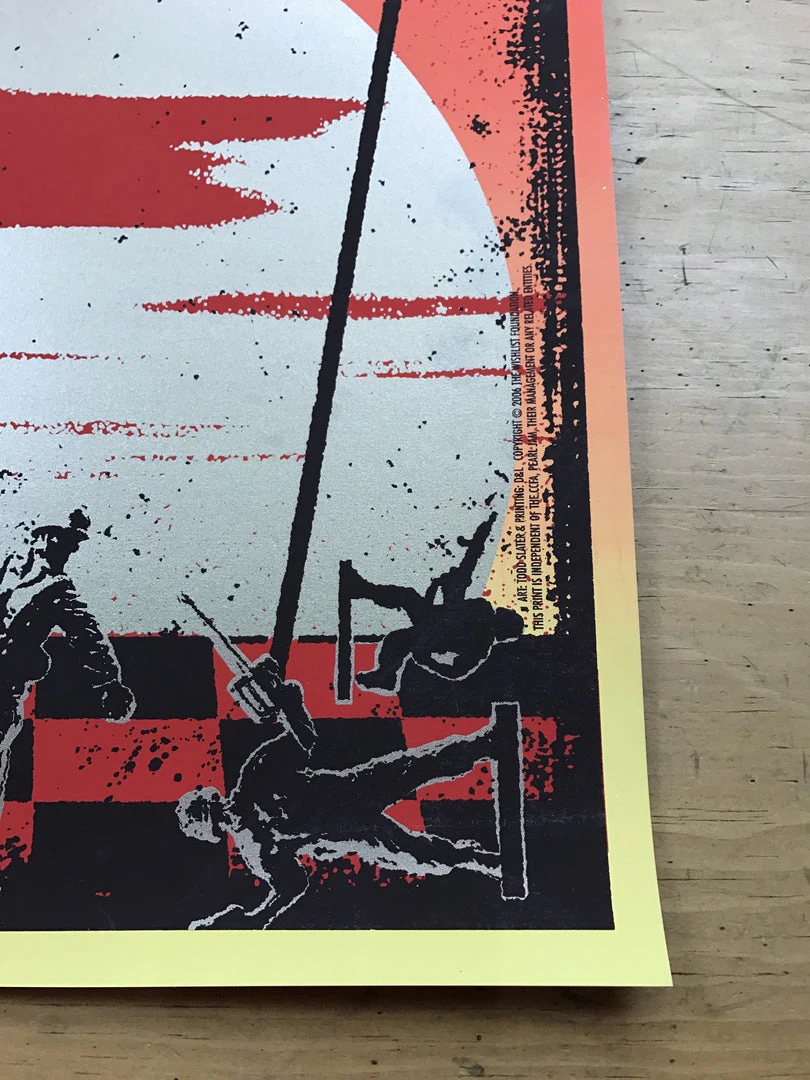 Pearl Jam - 2006 Todd Slater Poster CCFA Australia Hawaii 7 Pearl Jam - 2006 Todd Slater Poster CCFA Australia Hawaii