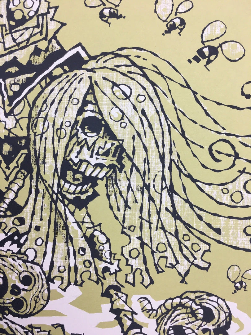 Early Man - 2006 Guy Burwell Poster Portland, OR Dante's 5 Early Man - 2006 Guy Burwell Poster Portland, OR Dante's