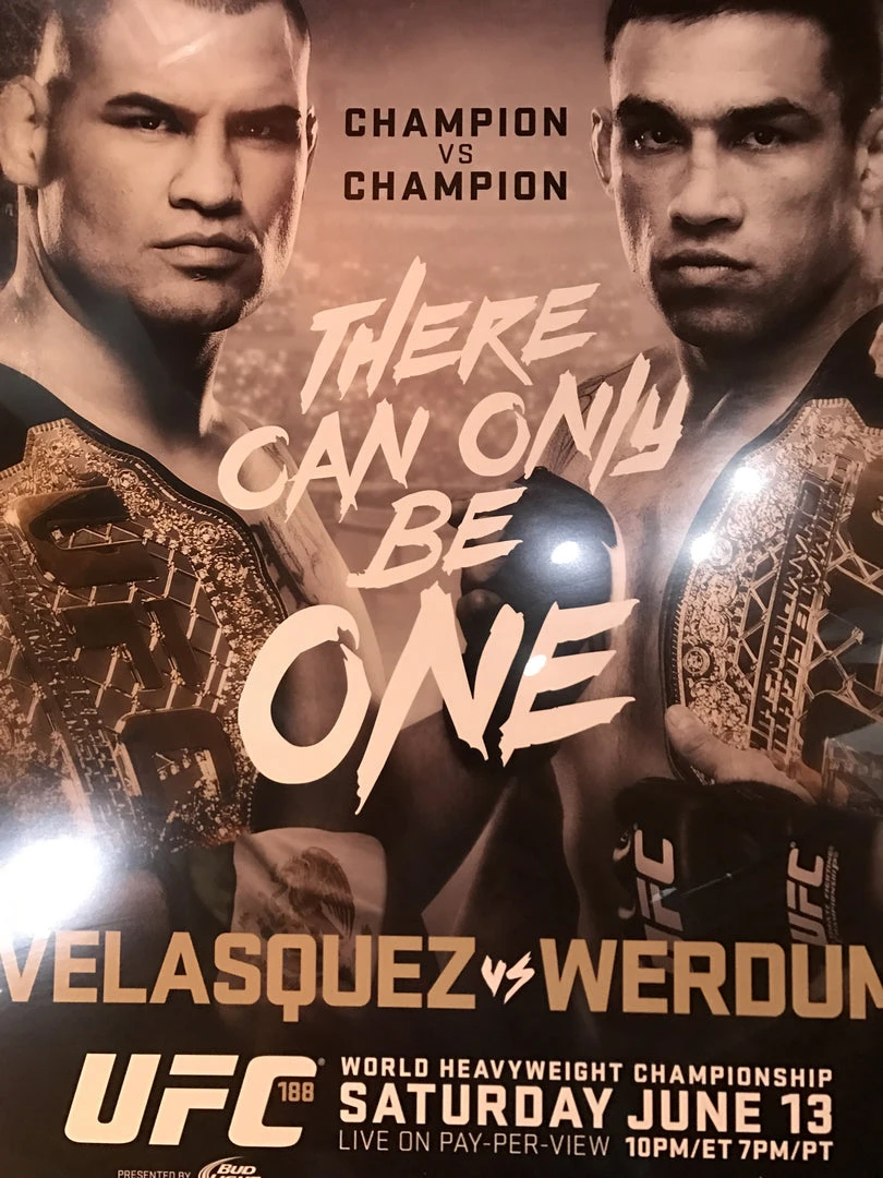 Sold Out Posters UFC 188 Poster Velazquez Vs. Werdum Mexico PPV 3 Sold Out Posters UFC 188 Poster Velazquez Vs. Werdum Mexico PPV