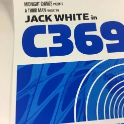 Gig Posters Jack White C369 N1 - 2018 Rob Jones Poster London, ENG Eventim Apollo