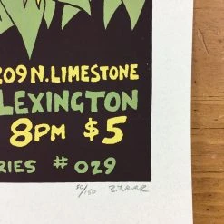 Vandermark 5 - 2004 Cricket Press Poster Lexington, KY Mecca Gig Posters 13 Vandermark 5 - 2004 Cricket Press Poster Lexington, KY Mecca Gig Posters