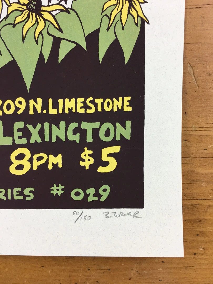 Vandermark 5 - 2004 Cricket Press Poster Lexington, KY Mecca Gig Posters 8 Vandermark 5 - 2004 Cricket Press Poster Lexington, KY Mecca Gig Posters