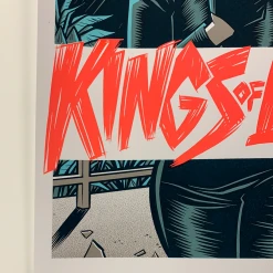 Gig Posters Kings Of Leon - 2017 Robert Wilson Poster Noblesville, IN Klipsch Music