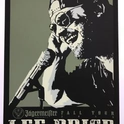 Lee Brice - 2015 Billy Perkins Poster Fall Tour Jagermeister Gig Posters
