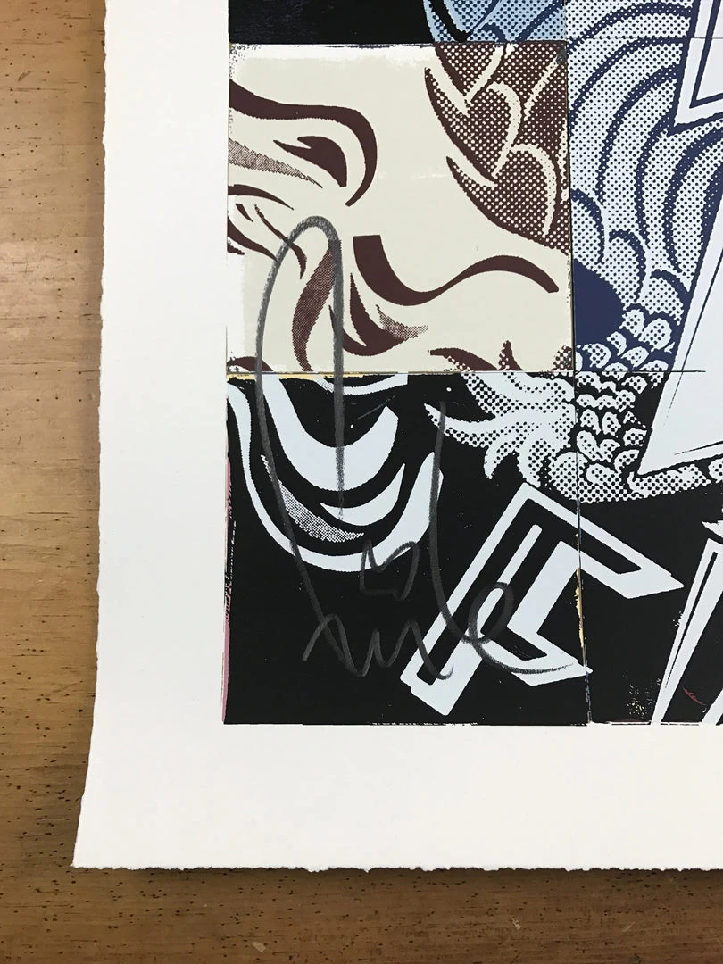 Visions Victorie - 2017 FAILE Poster, Art Print, Limited Edition Hand Signed 8 Visions Victorie - 2017 FAILE Poster, Art Print, Limited Edition Hand Signed