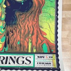 Billy Strings - 2021 Delicious Design League Poster Chicago, IL