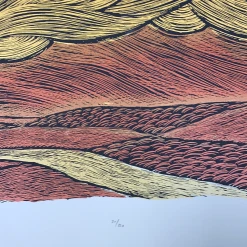 Ash - 2009 Dan Grzeca Poster Art Print Copper/Gold Variant Art Prints