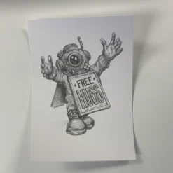 Art Prints How You Feeling? - 2020 AJ Masthay Poster Art Print W/ Free Hugs 17 Art Prints How You Feeling? - 2020 AJ Masthay Poster Art Print W/ Free Hugs