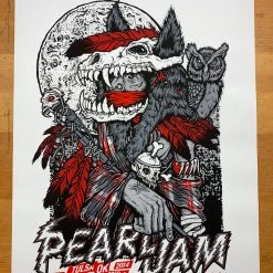 Ames Brothers Pearl Jam - 2014 Ames Design Poster Tulsa, OK BOK Center S/N