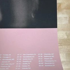 Sold Out Posters Colorado Glassjaw - 2018 Poster Denver, CO Summer Tour Print