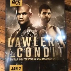 Sold Out Posters UFC 195 Poster Lawler Vs. Condit MGM PPV