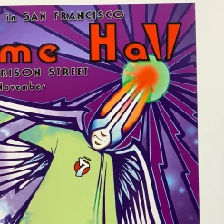 MHP 104 November - 2000 The Artworks Poster Maritime Hall San Fran 1st Gig Posters