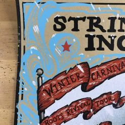 String Cheese Incident - 2017 Zeb Love Poster Winter Tour Carnival
