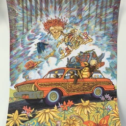 Grateful Dead - 2021 Zeb Love Poster Art Print