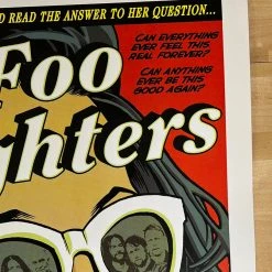 Foo Fighters - 2020 Brian Ewing Poster Cincinnati, OH AP 12 Foo Fighters - 2020 Brian Ewing Poster Cincinnati, OH AP