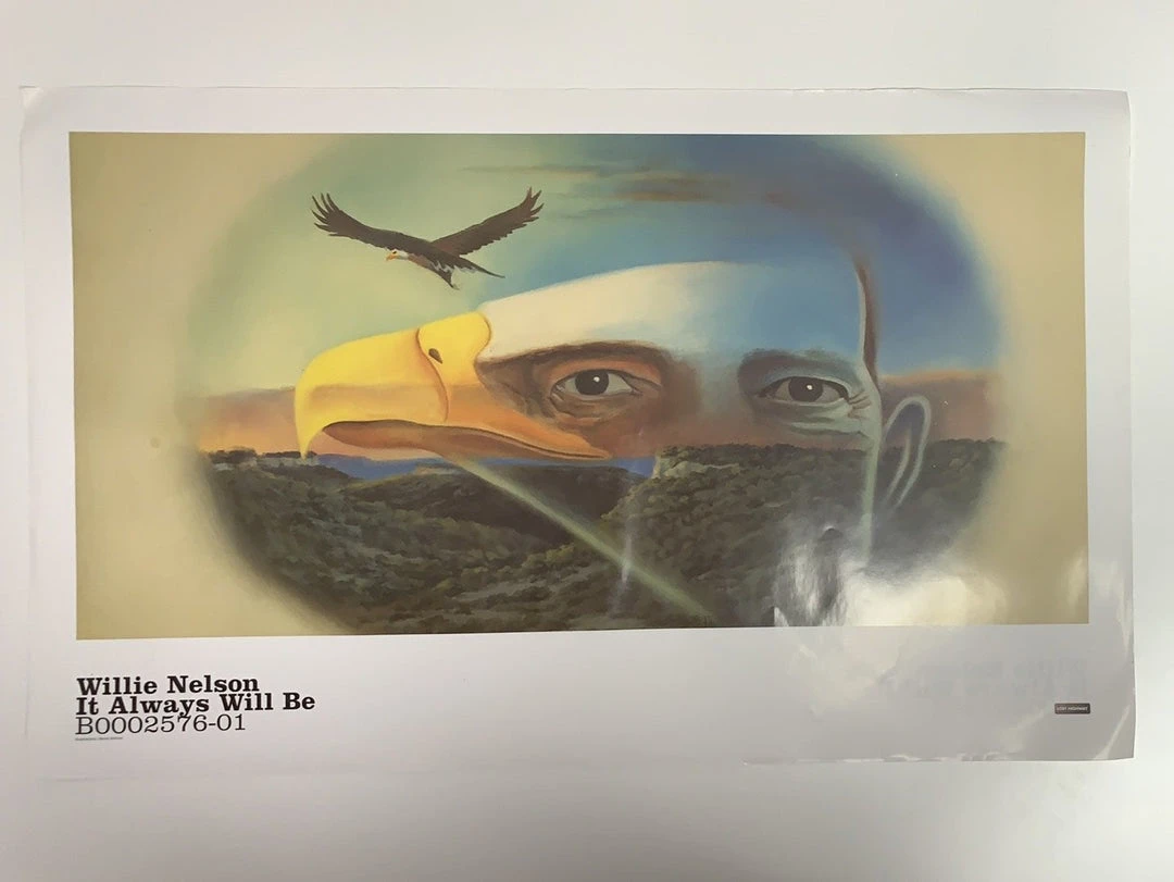 Sold Out Posters Willie Nelson - Original Promo Poster Vinyl Insert 24x15 Record Art 5 Sold Out Posters Willie Nelson - Original Promo Poster Vinyl Insert 24x15 Record Art